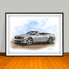 2010-11-12 Chevrolet Camaro SS Muscle Car Art Print 18" X 24" UNFRAMED
