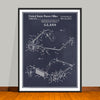 2013 Google Glass Wearable Computer Patent Print - UNFRAMED