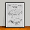 2013 Google Glass Wearable Computer Patent Print - UNFRAMED