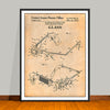 2013 Google Glass Wearable Computer Patent Print - UNFRAMED