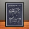 2013 Polaris ATV All Terrain Vehicle Patent Print - Unframed