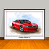 2014 2015 Chevrolet Camaro SS Muscle Car Art Print 18" X 24" UNFRAMED