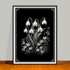 January Birth Flower Art Prints: Featuring the Carnation & Snow Drop