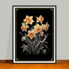 March Birth Flower Art Prints: Featuring the Daffodil