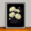 November Birth Flower Art Prints: Featuring the Chrysanthemum