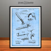 1901 Cigar Holder or Pipe Patent Print Light Blue