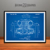 1930 L- 29 Cord Front Drive Automobile Patent Print Blueprint