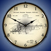 1940 Sikorsky Helicopter Patent LED Clock