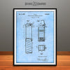 1952 Pez Candy Dispenser Patent Print Light Blue