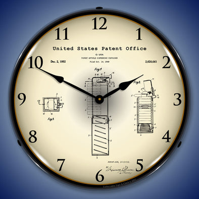 1952 Pez Candy Dispenser Patent LED Clock