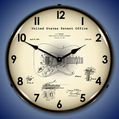 1954 Fender Patent LED Clock