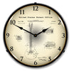 1955 Gibson Les Paul Patent LED Clock