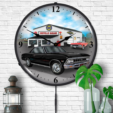 1966 Chevelle LED Clock