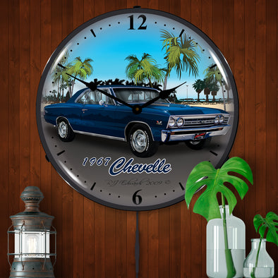 1967 Chevelle LED Clock