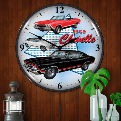 1968 Chevelle LED Clock