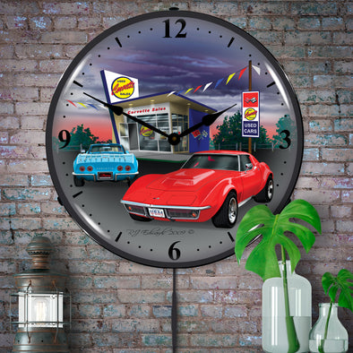 1968 Corvette LED Clock