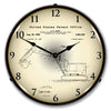 1969 Backhoe Excavator Patent LED Clock
