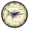 1982 Uzi Submachine Gun Patent LED Clock