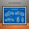 2003 Dodge Tomahawk V12 Patent Print Blueprint
