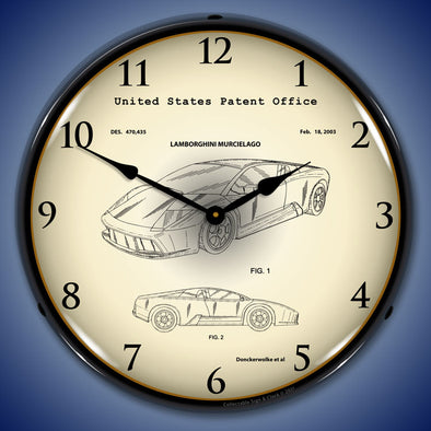 2003 Lamborghini Murcielago Patent LED Clock