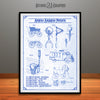 Vintage African American Patent Prints 2 Blueprint
