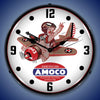 Amoco Aviation LED Clock