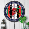 Army Veteran Operation Enduring Freedom LED Clock