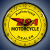 BSA Motorcycle LED Clock