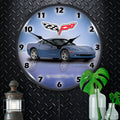C6 Corvette Supersonic Blue LED Clock