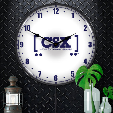CSX Railroad How Tomorrow Moves LED Clock