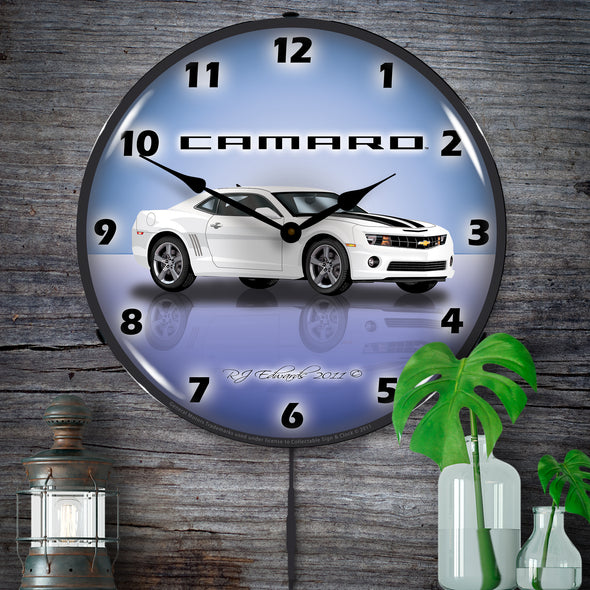 Camaro G5 Summit White LED Clock