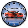 Camaro SS G5 Orange LED Clock