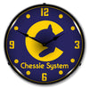 Chessie System Railroad LED Clock
