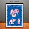 My Little Pony - Blossom - Colorized Patent Print Blueprint