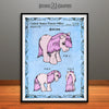 My Little Pony - Blossom - Colorized Patent Print Light Blue