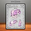 My Little Pony - Blossom - Colorized Patent Print Gray