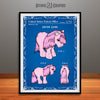 My Little Pony, Cotton Candy, Colorized Patent Print Blueprint