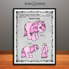 My Little Pony, Cotton Candy, Colorized Patent Print Gray