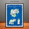 My Little Pony - Minty - Colorized Patent Print Blueprint