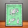 My Little Pony - Minty - Colorized Patent Print Light Green