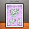 My Little Pony - Minty - Colorized Patent Print Lavender