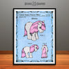 My Little Pony - Snuzzle - Colorized Patent Print Light Blue