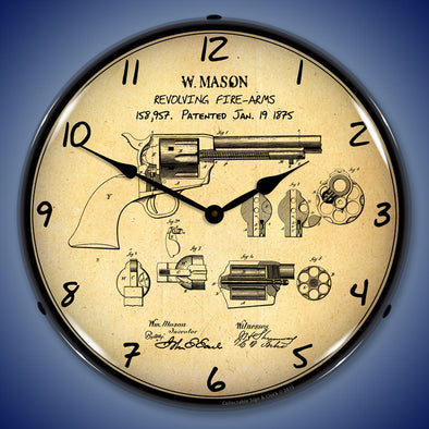 Colt Peace Maker Patent LED Clock