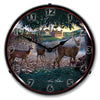 Field of Dreams Deer Wildlife LED Clock