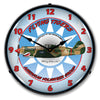 Flying Tigers Curtiss P-40 Warhawk Aviation LED Clock