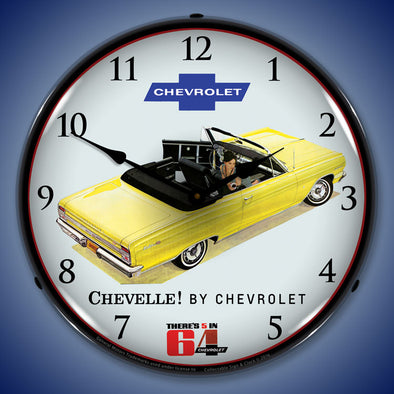 1964 Chevelle Convertible LED Clock