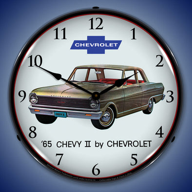 1965 Chevy II Nova LED Clock