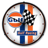 Gulf Racing LED Clock