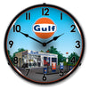 Gulf Station LED Clock