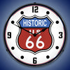 Historic Route 66 LED Clock